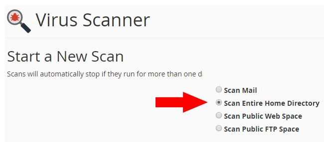 Select Directory to Scan