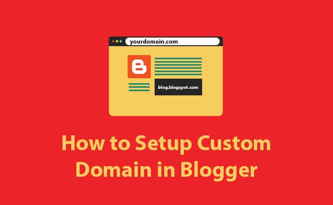 How to setup custom domain in blogger
